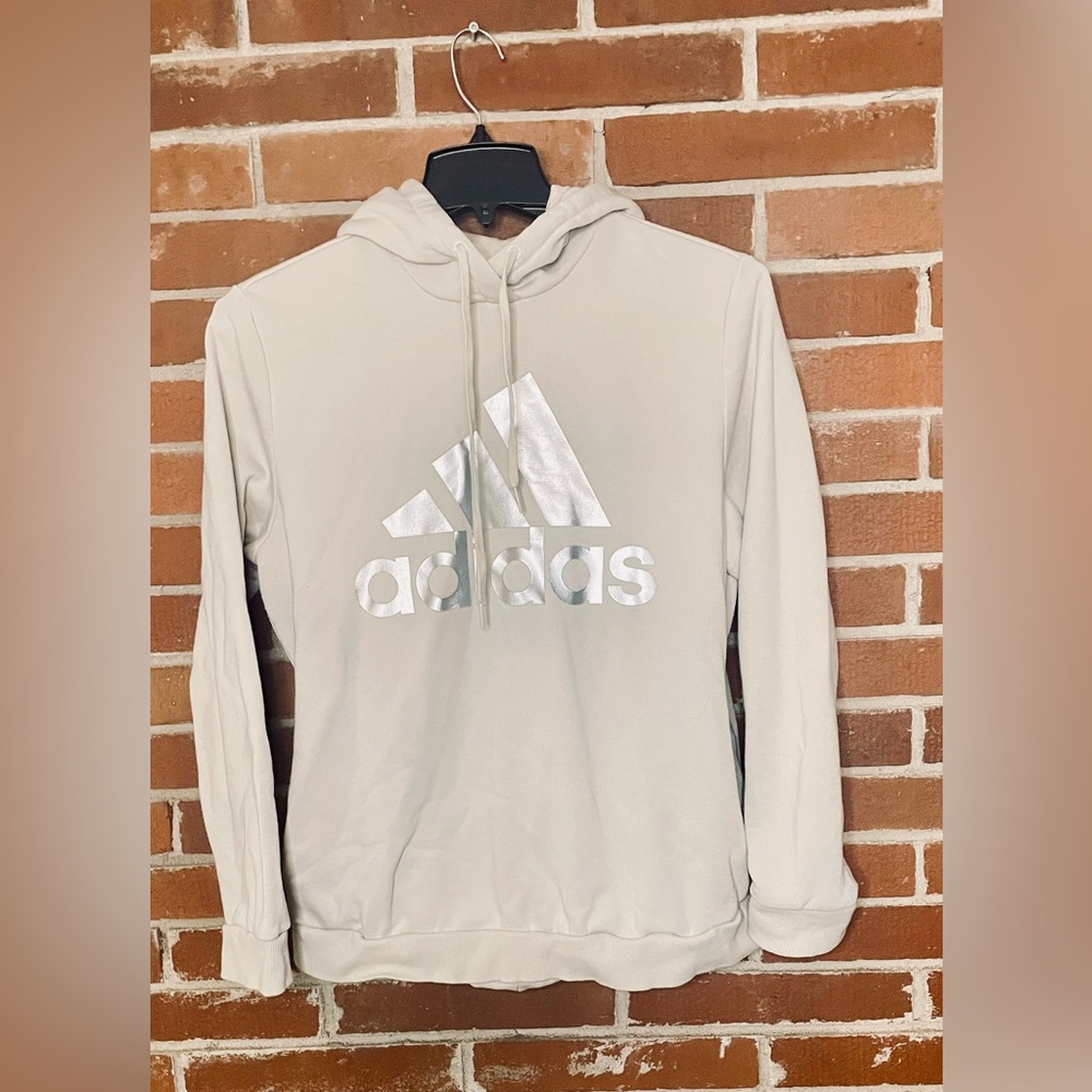 Adidas Beige Hoodie